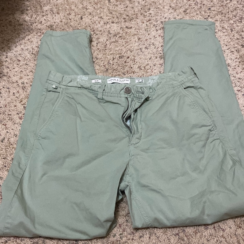 Green Dress Pants